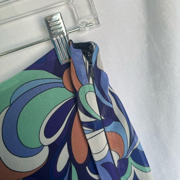 ASOS RUFFLE PRINT MINI SKIRT size 8 - Picture 8 of 11